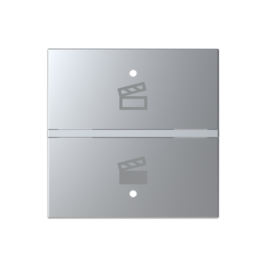 ABB N2221.9 KNX Anahtar Kapak 2M Senaryo İkonlu (Sadece RB/U 1.1 ile uyumlu) Gümüş
