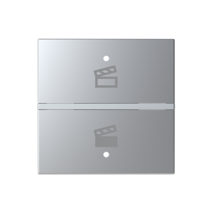 ABB N2221.9 KNX Anahtar Kapak 2M Senaryo İkonlu (Sadece RB/U 1.1 ile uyumlu) Gümüş
